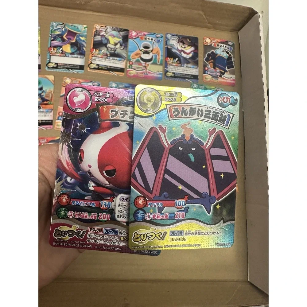Yokai‎ Watch Toritsuki Card Battle Bulk Cards Yo-Kai LP-DMG many foils Bandai